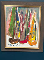 “Sailboats” by Helmut Mantel