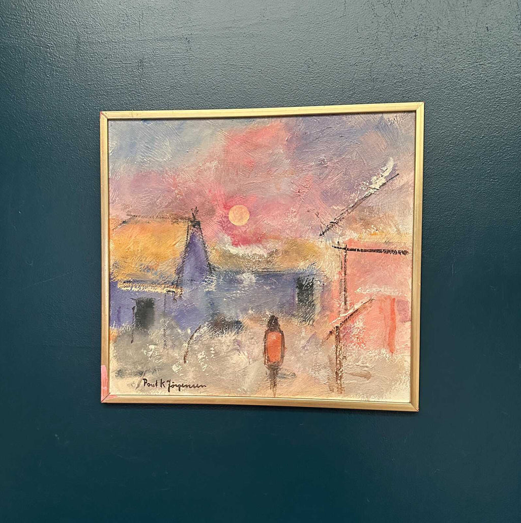 “Figure in Landscape” by Poul K. Jörgensen