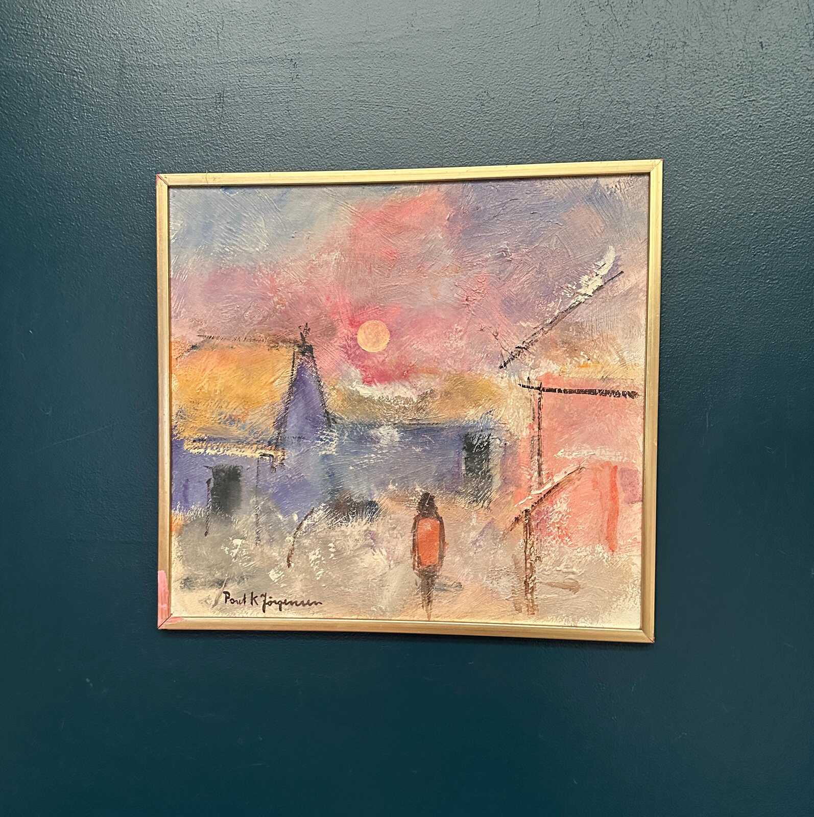 “Figure in Landscape” by Poul K. Jörgensen