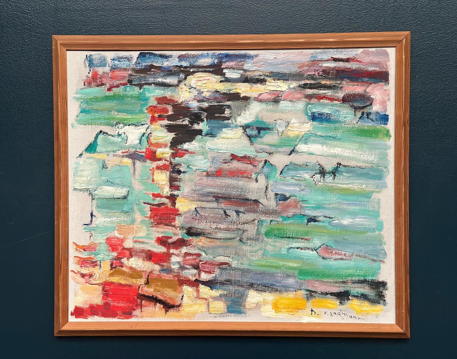 “Abstract Composition” by Klas Engman