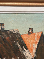 Townscape” by Harriet H. Axéll (b. 1938, Ljungby)