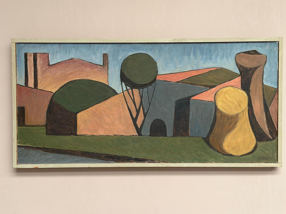 "Spansk By" by Emil Clahr (1905–1983)