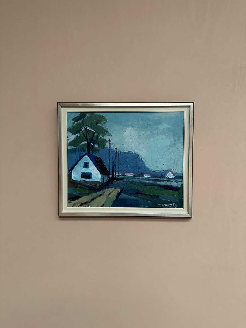 “Landscape with House” by Ingvar Walterström