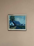 “Landscape with House” by Ingvar Walterström