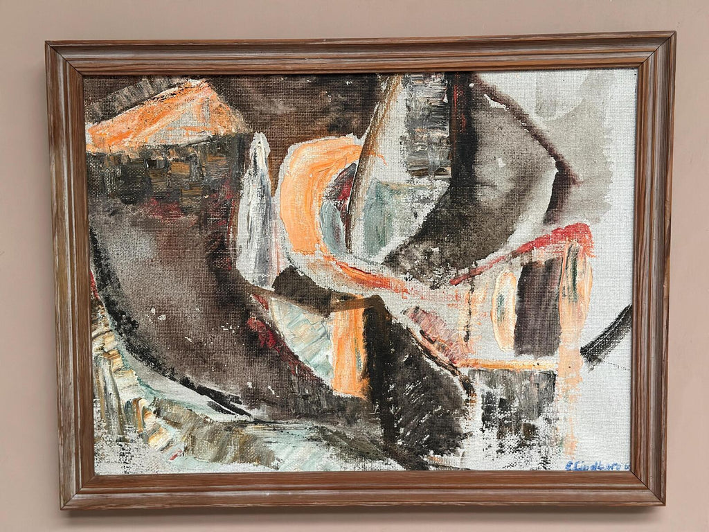 “Abstract Composition” by Eivor Lindberg