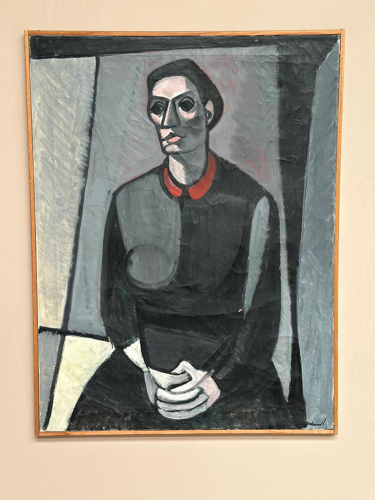 “Portrait of Mrs. S” by Axel Ekelund