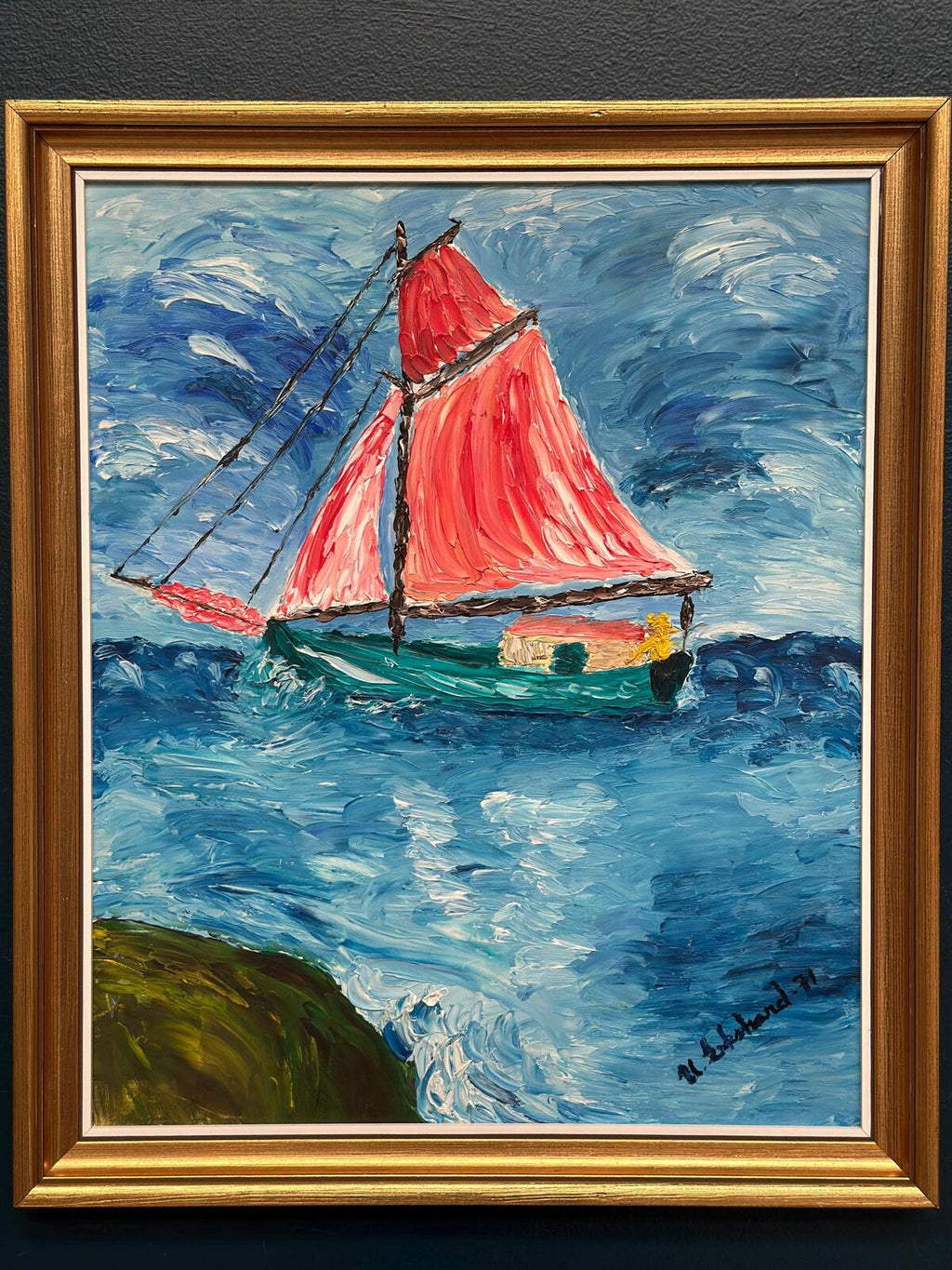 “Sailboat on the Water” by U. Ekshard
