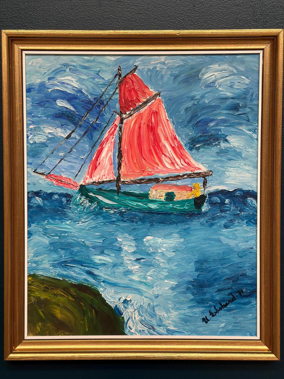 “Sailboat on the Water” by U. Ekshard