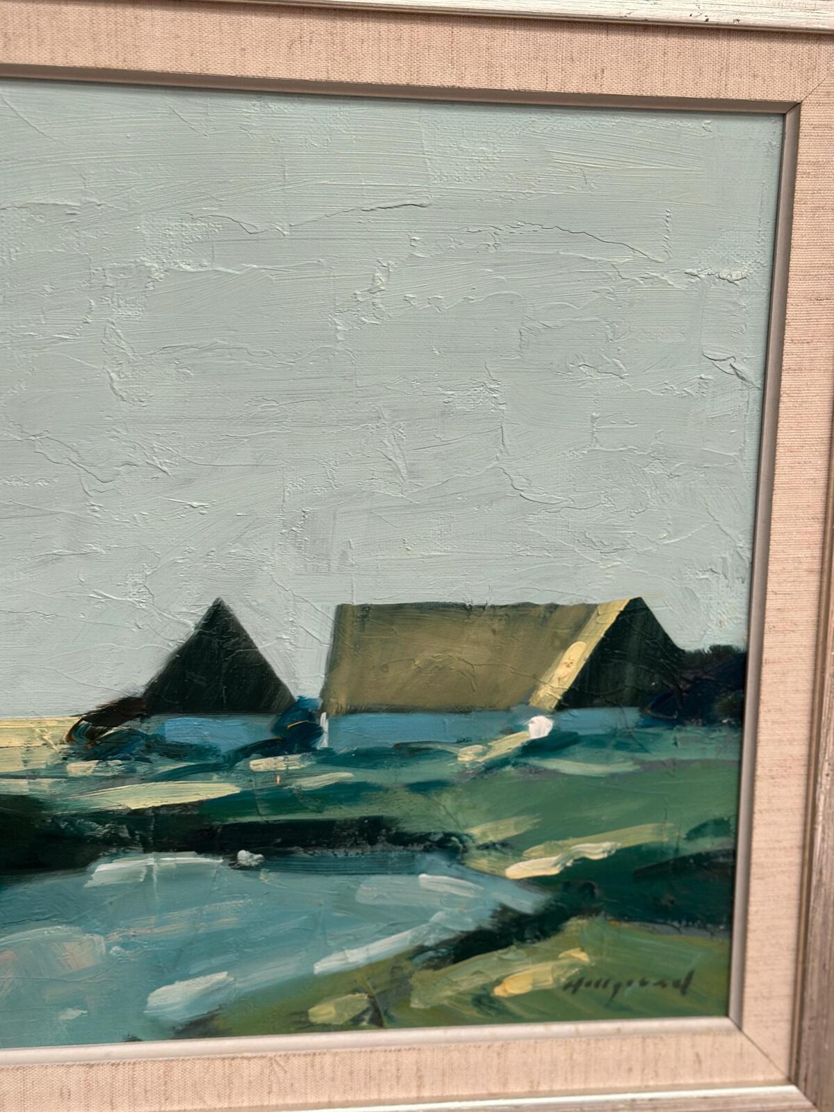 “Farm by the Lake” by Bengt Hillgrund