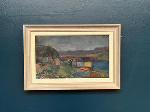 “Village” by Gustav-Adolf Johansson