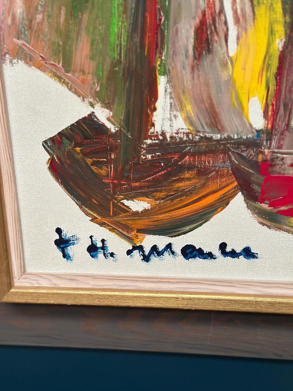 “Sailboats” by Helmut Mantel