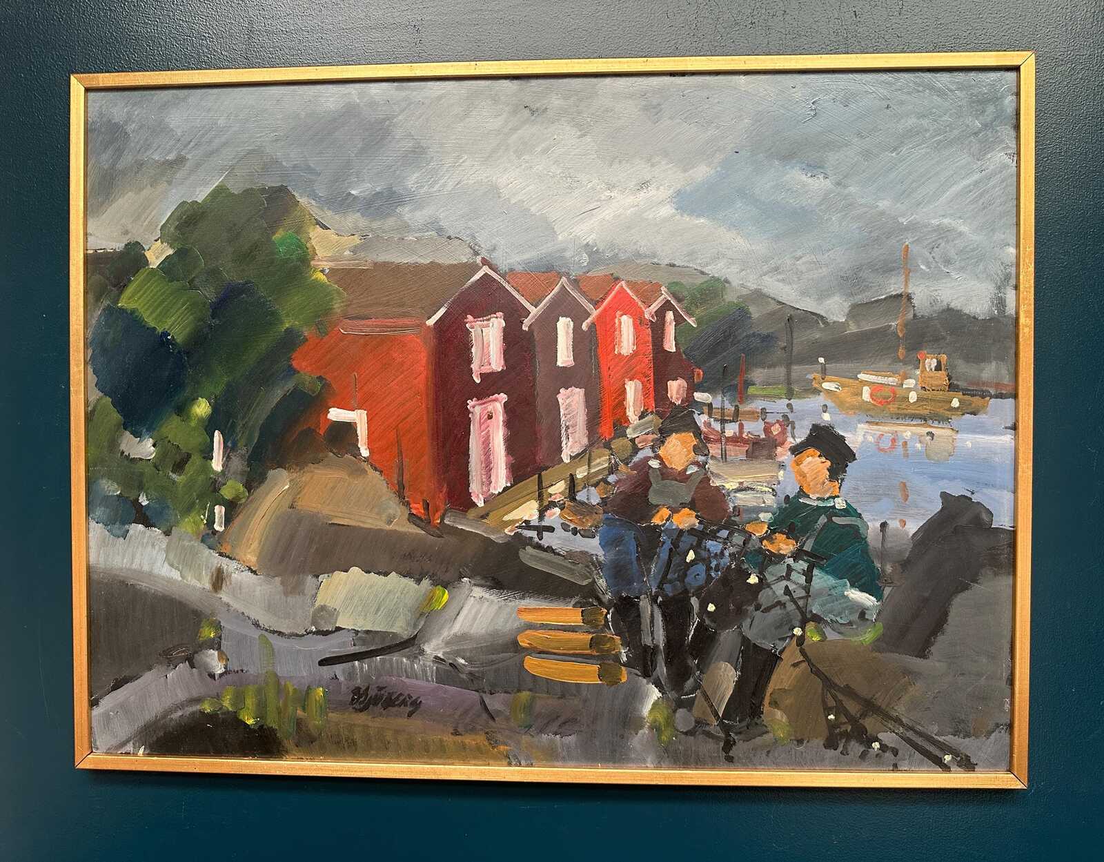 “Fisherman’s Idyll” by Bo Sjööberg