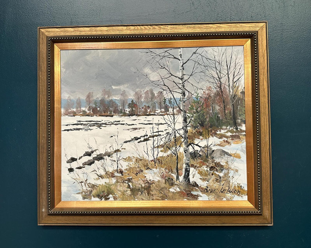 “Landscape” by Gösta Bruno Karlsson (1927–2020)
