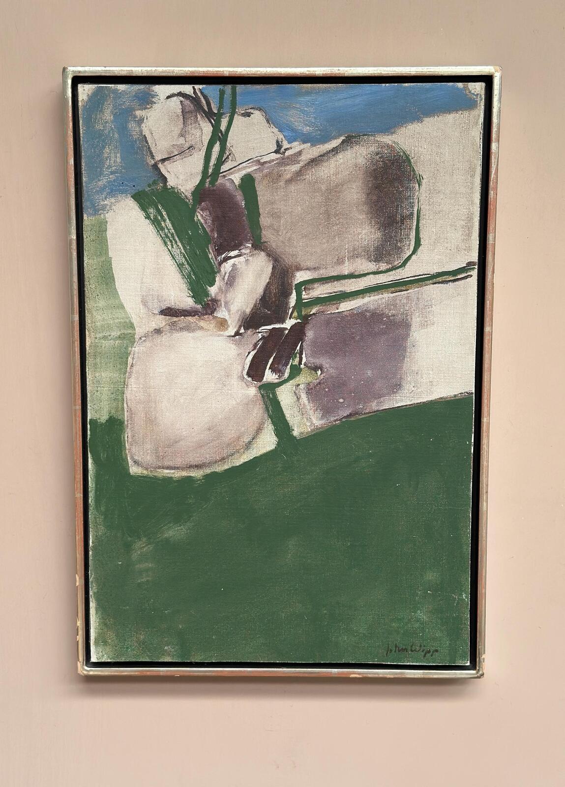 “Abstract” by John Wipp (1927–2005)