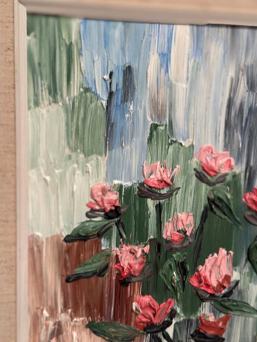 “Floral Impasto” by A. Wilén