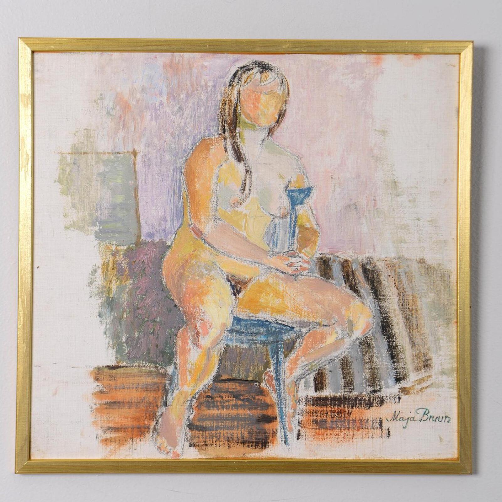 “Nude Study” by Maja Bruun