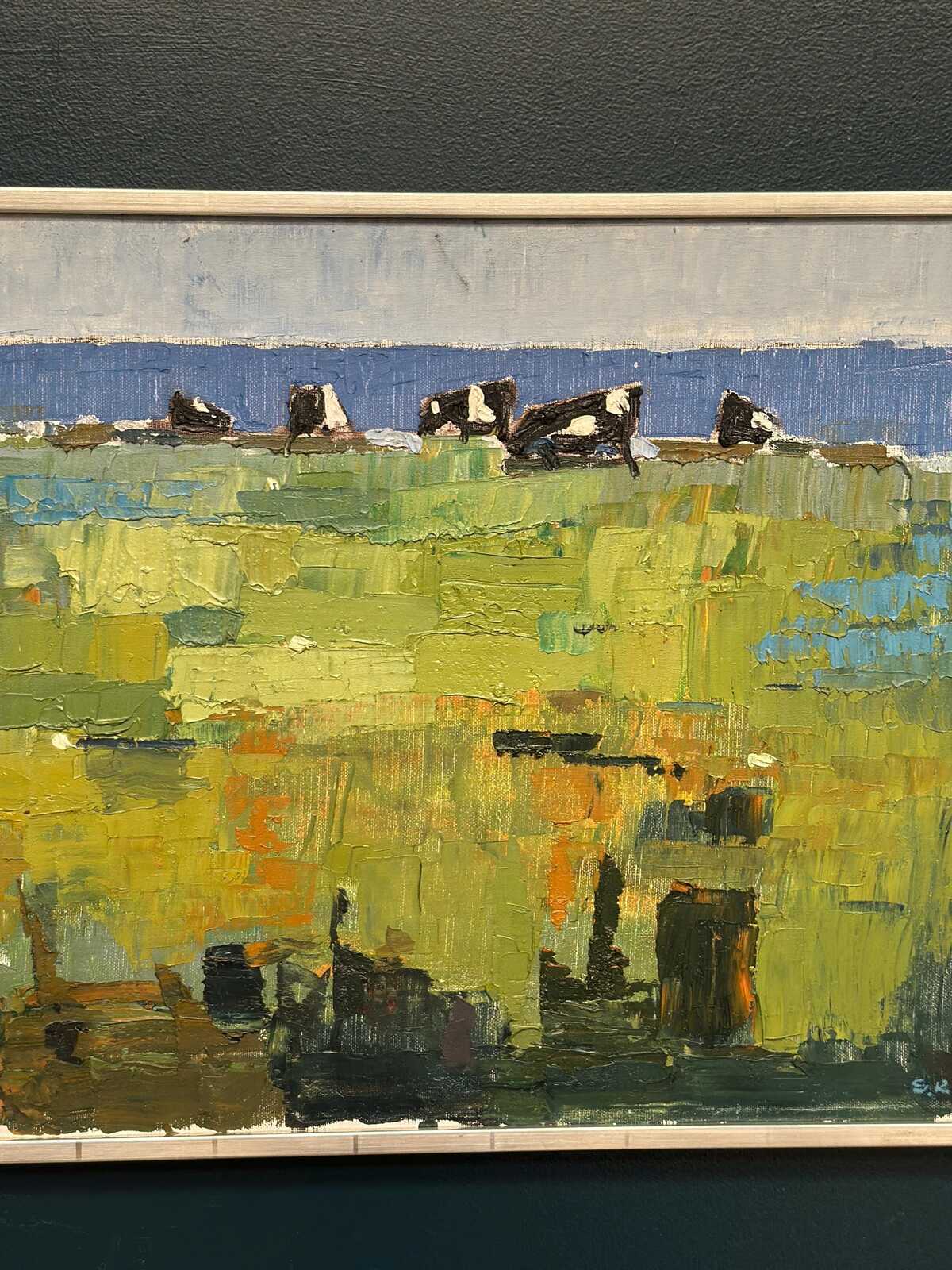 “Cows by the Sea” by Stig Rosell