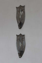 Pair Of Swedish Pewter Sconces