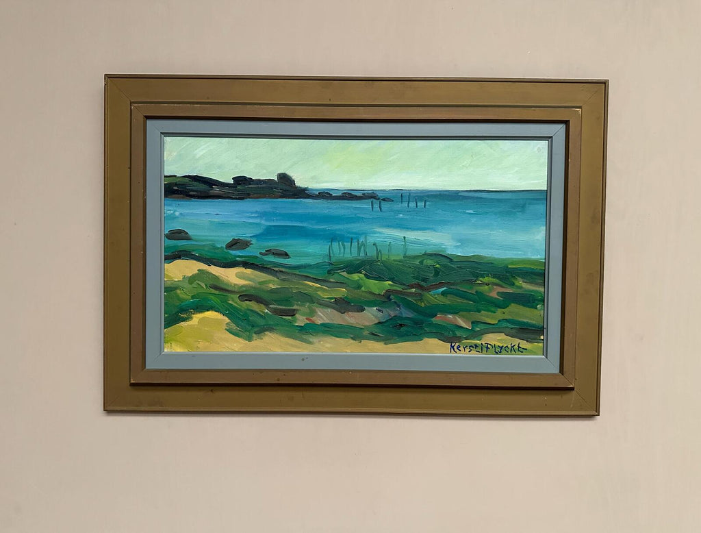 “Coastal Landscape” by Kersti Flyckt (1925–2009)
