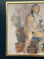 “Nude Study” by Maja Bruun