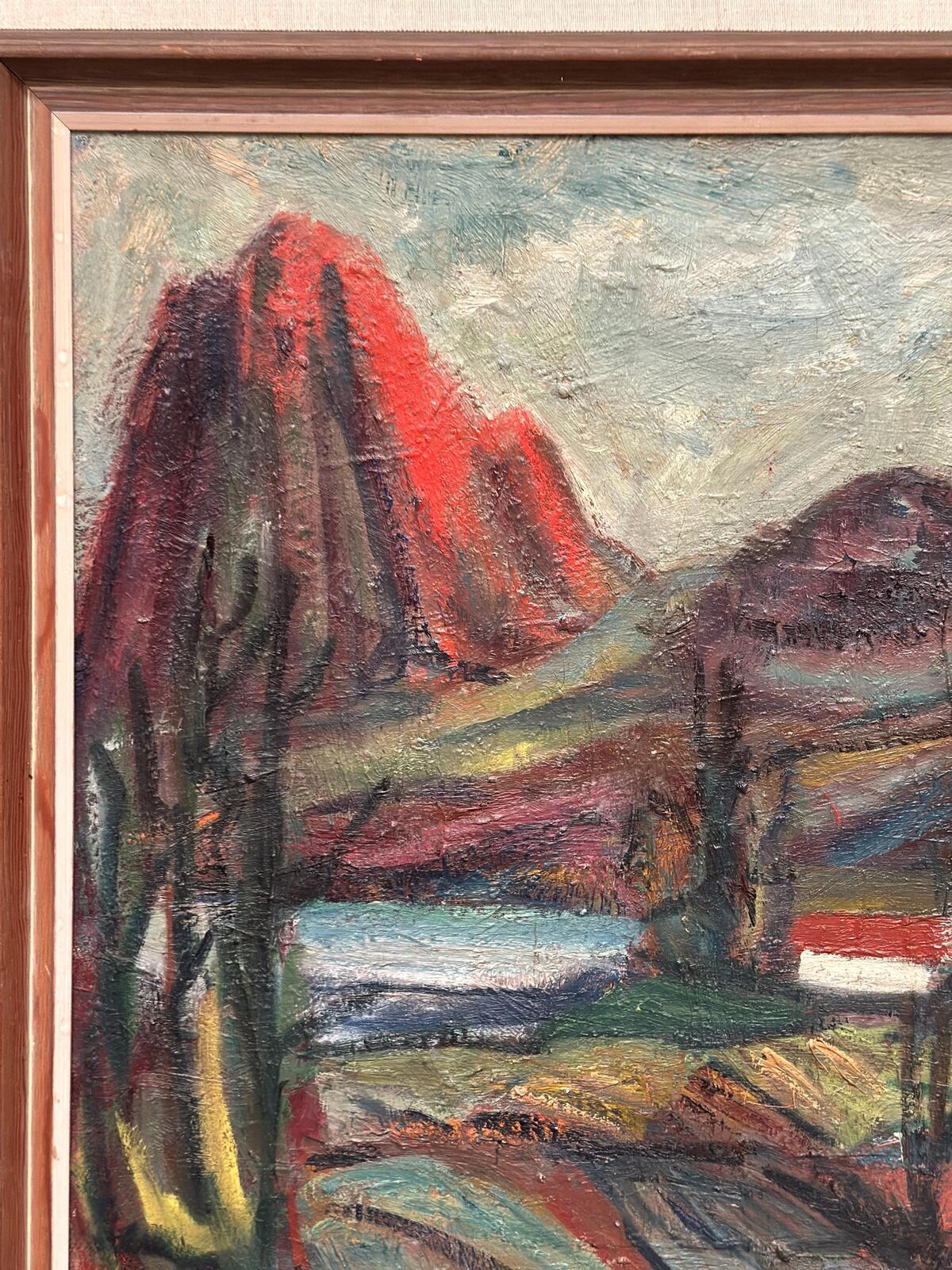 “Hut Between Hills” by B. Elvsfedt
