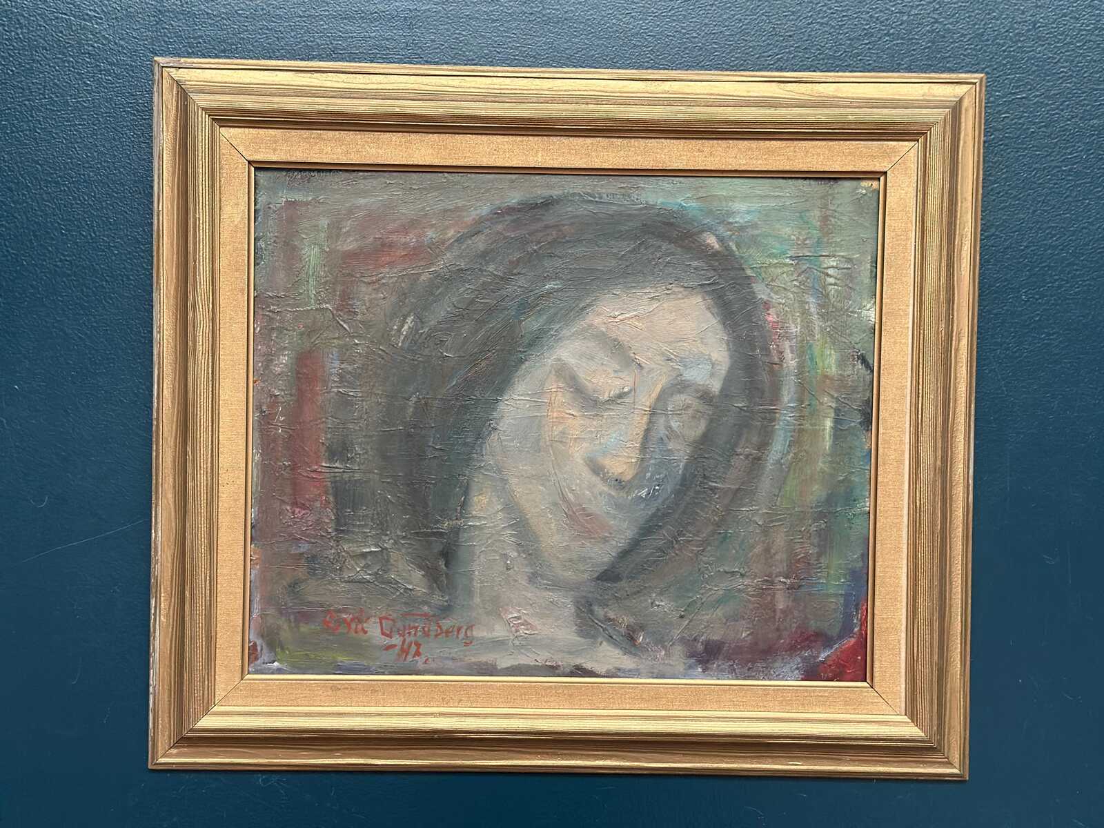 “Portrait” by Eric Seth Lundberg (1918–1992)