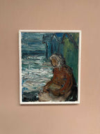 “Figure by the Harbor” by Einar Emland