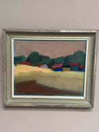 “Huts with Red Roofs” by Sven Andersson