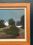 “Coastal Village” by Gustav Tenberg