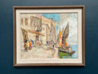 “Harbour Motif” by Knut Norman (1896–1977)