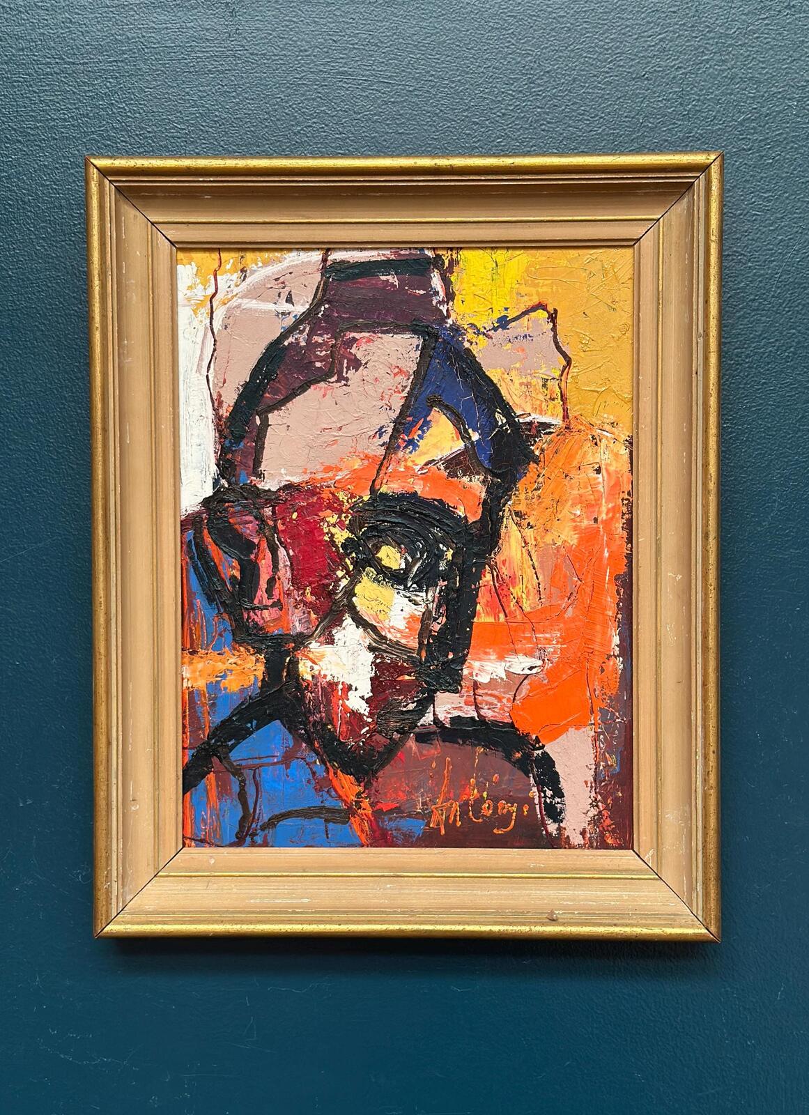 “Composition with Face” by Imre Antonyi