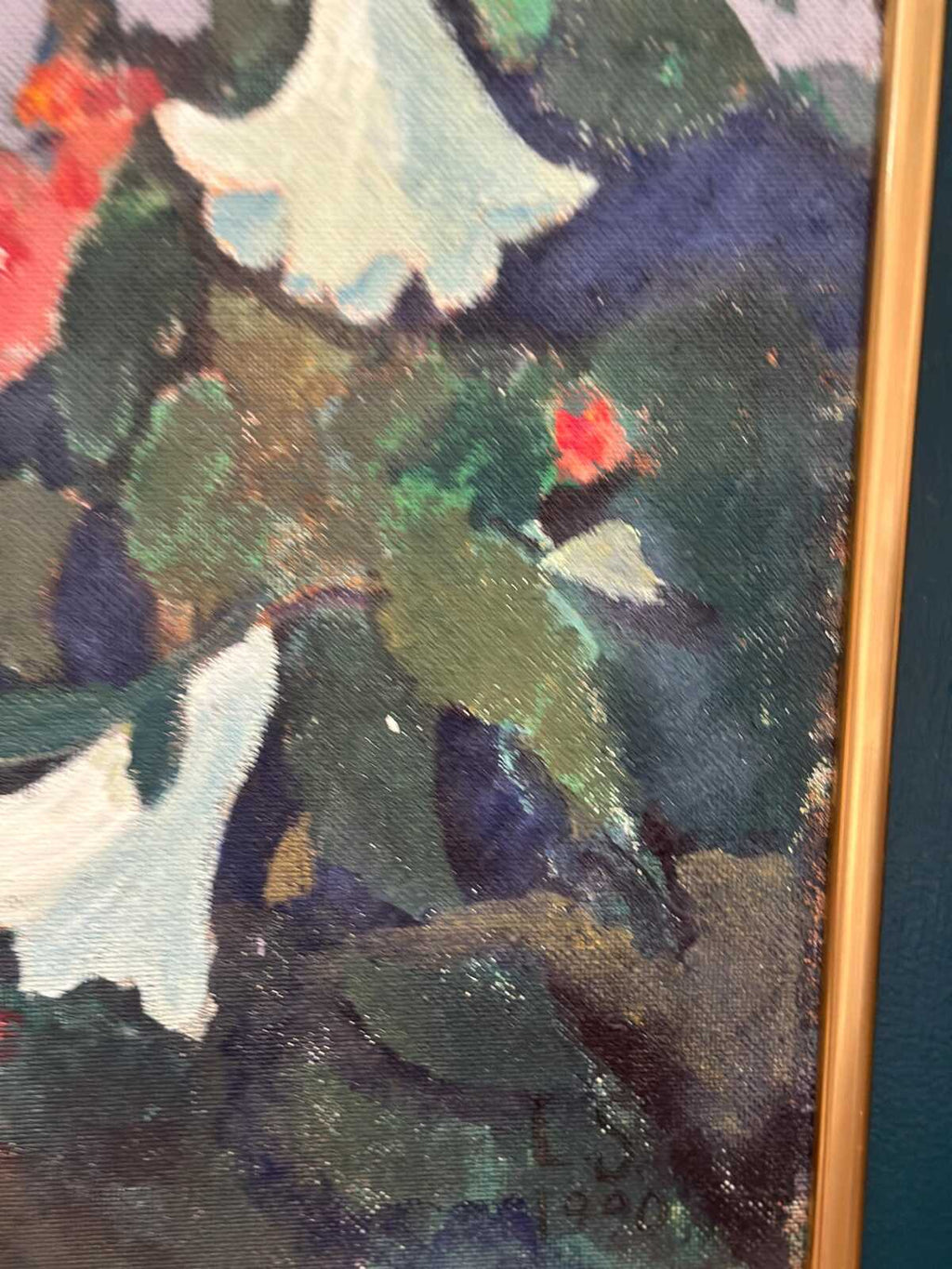 “Still Life (Flower Motif)” by L.S.