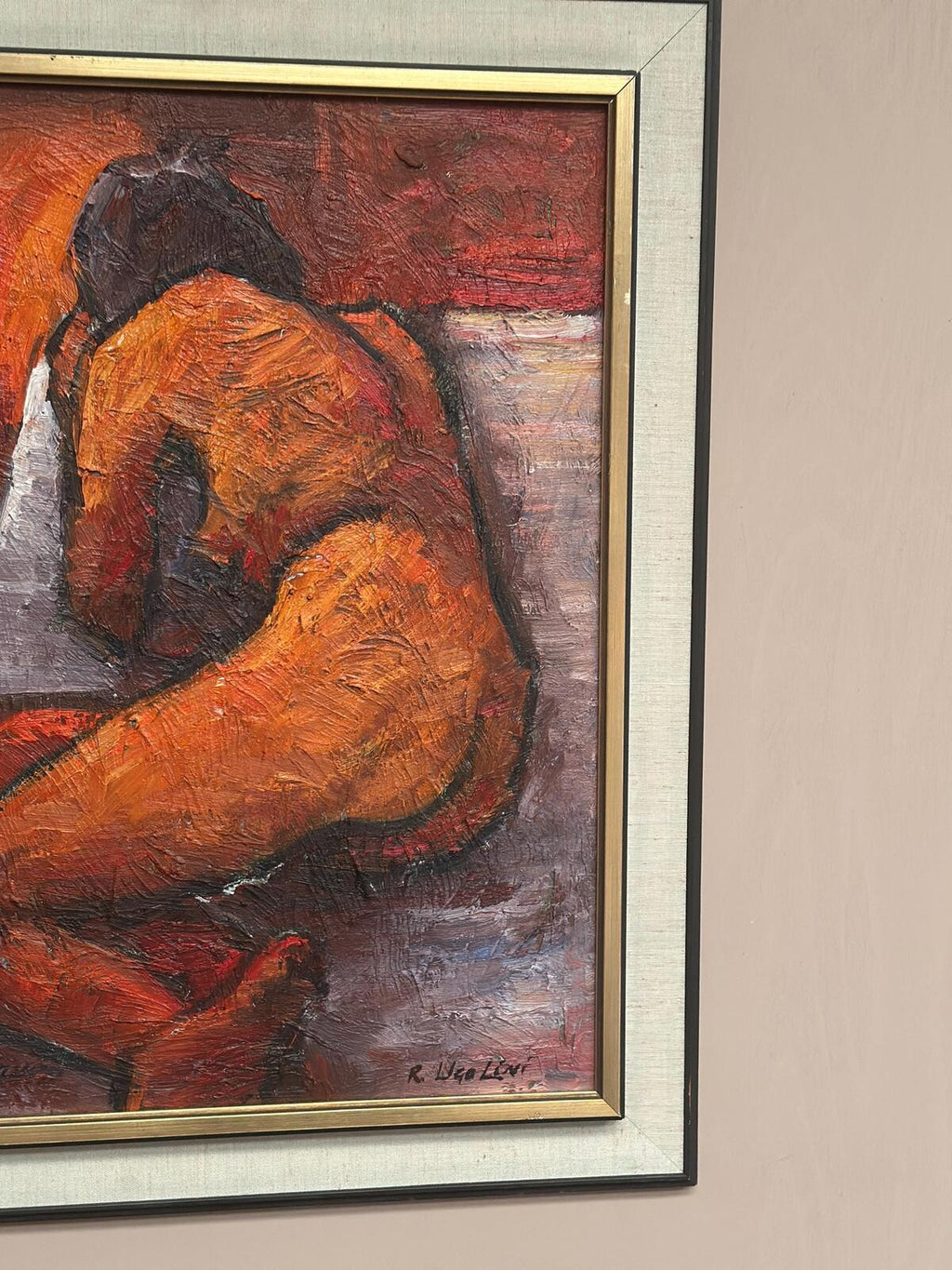 “Reclined Woman” by Renzo Ugolini