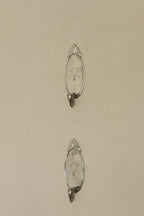 Pair of Mid Century Swedish Pewter Sconces with Mirror by Svenskt - Tenn