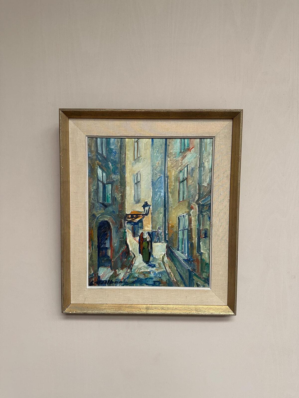 “Gamla Stan” (Old Town) by Emil Hellbom (1895–1969)