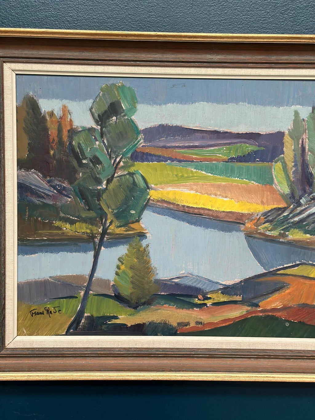 “Natural Landscape” by Frans Rase (1913–1994)