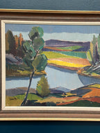 “Natural Landscape” by Frans Rase (1913–1994)
