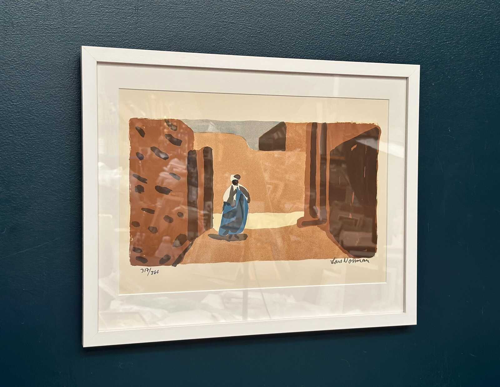 “Figure in a Sunlit Desert” by Lars Norrman –317/366
