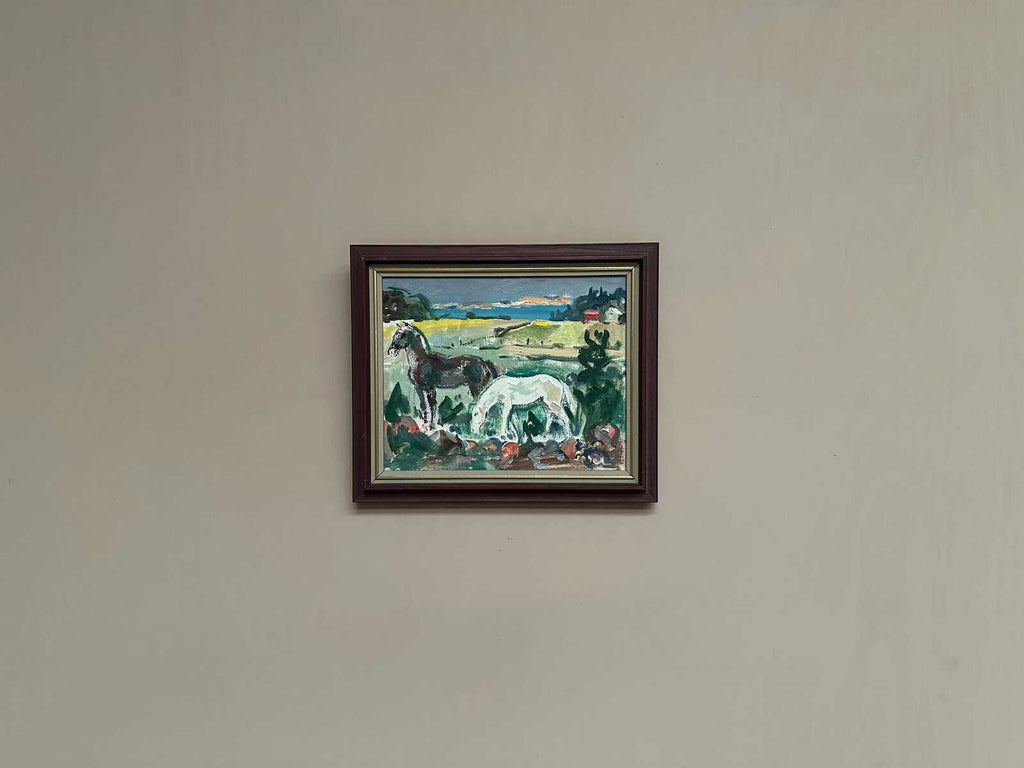 Landscape with Horses