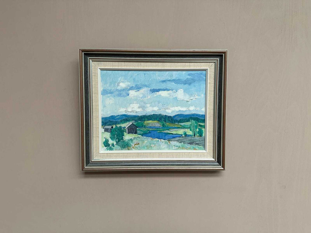 “Landscape” by Evald Hedenström (1909–1997)