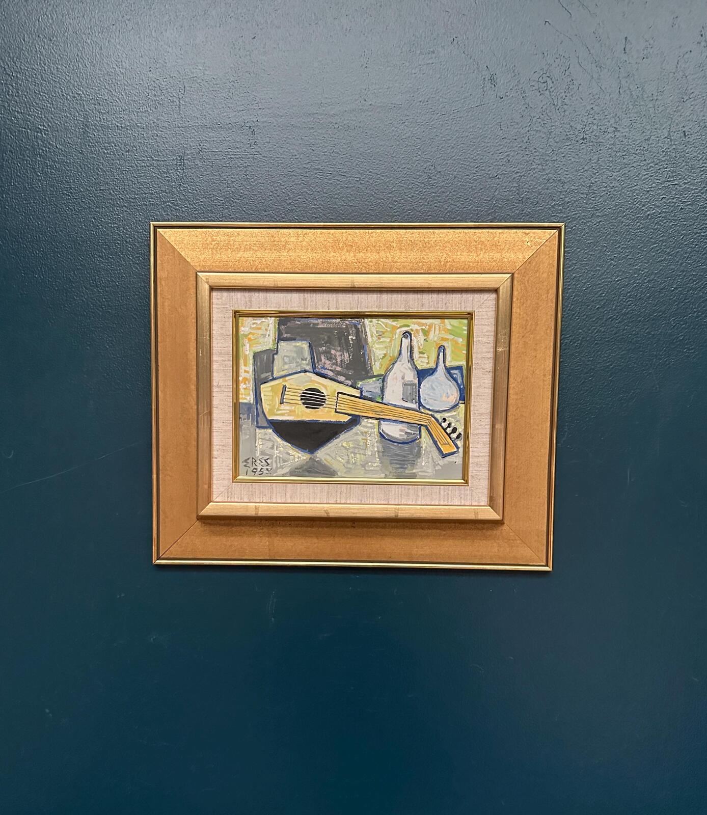“Still Life with Lute” by Arnold Eres