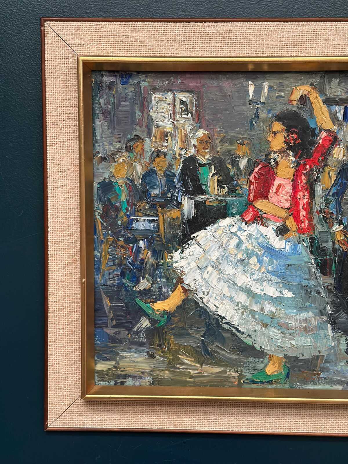 Dancing Couple in Lively Setting