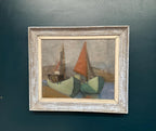 “Motif with Sailboats” by Birgit Forsell (1909–2003)