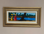 “Female Figures by a Stream” Attributed to Lars Norrman
