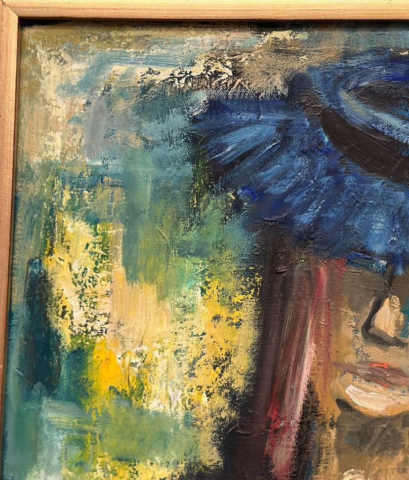 “The Woman with the Wine Bottle” by Sven Lundgren