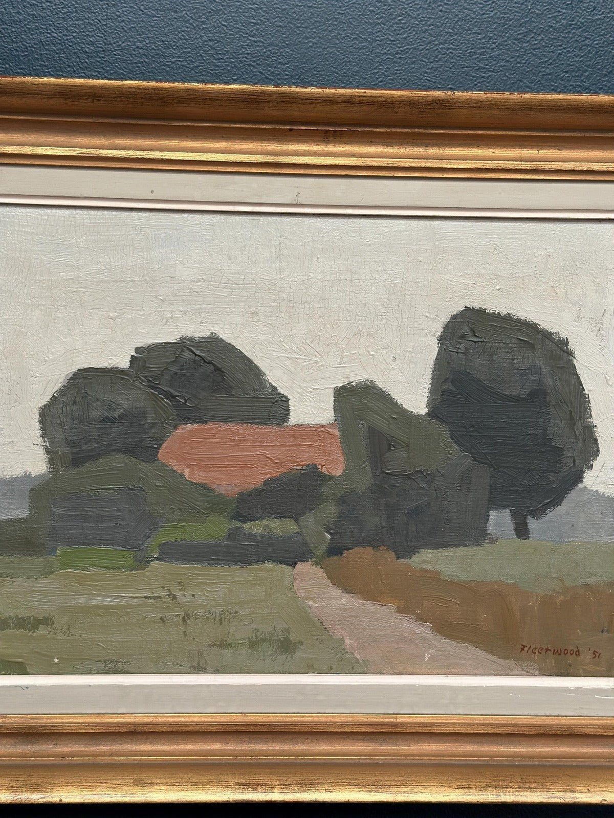 “House and Trees” by William Fleetwood (1915–1993)