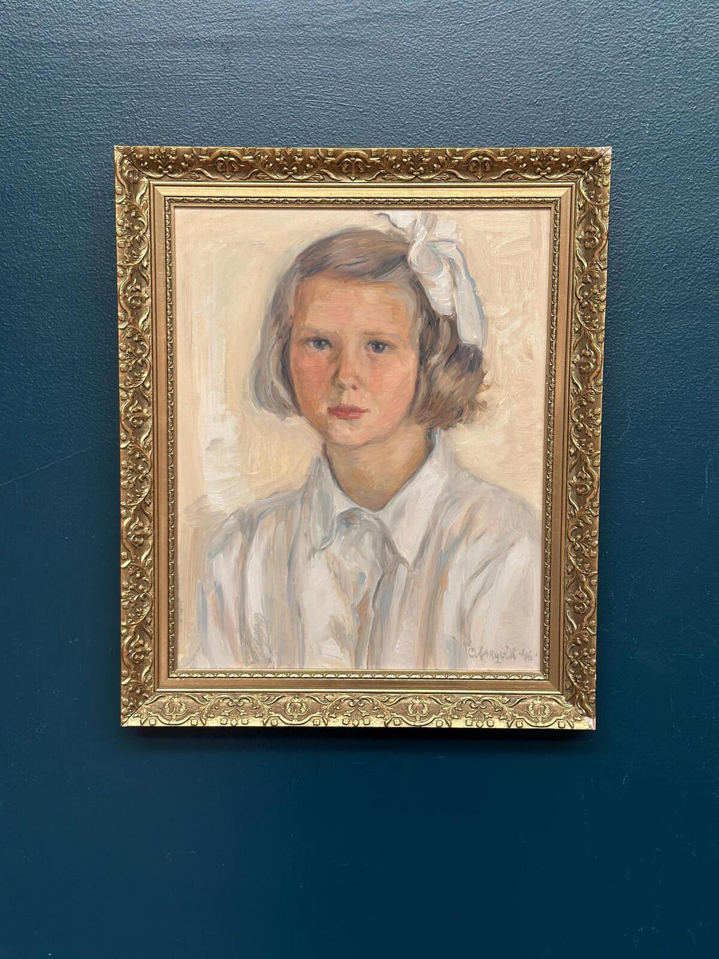 “Portrait of a Girl” by P. O. Linquist