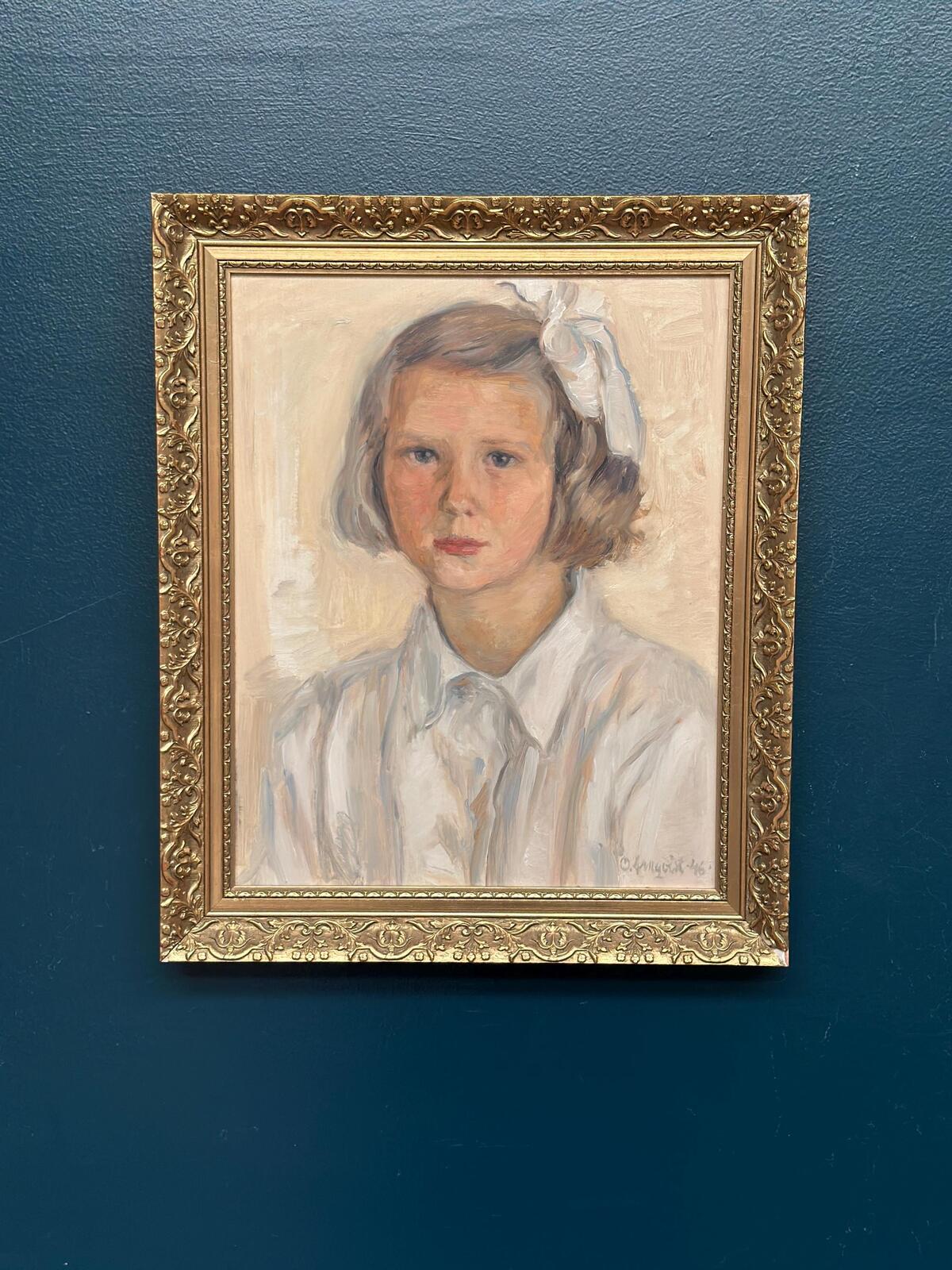 “Portrait of a Girl” by P. O. Linquist