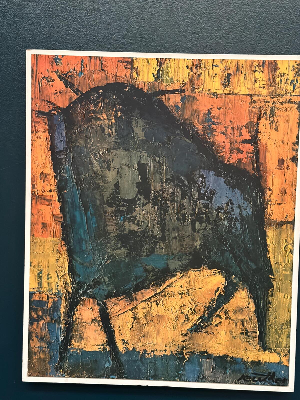 “The Bull” by Wolf Reuther (1917–2004)