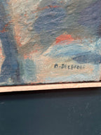 “Blue Composition” by Bengt Delefors